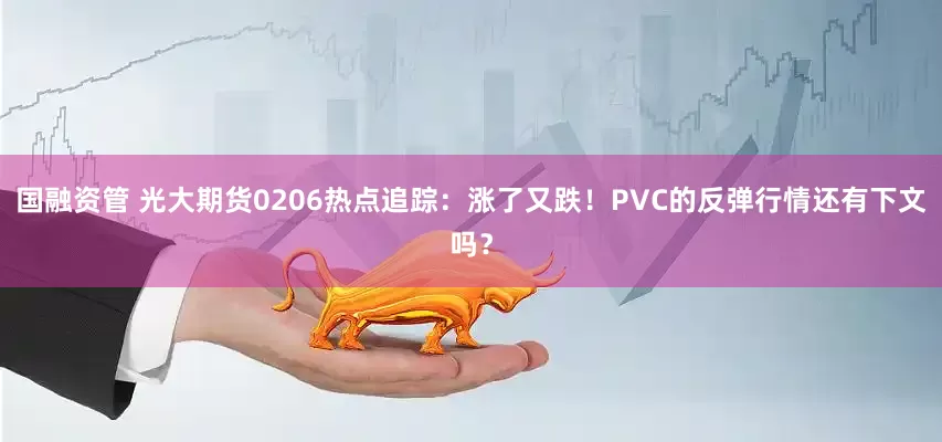 国融资管 光大期货0206热点追踪：涨了又跌！PVC的反弹行情还有下文吗？